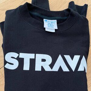 Strava Champion sweatshirt, unisex size small